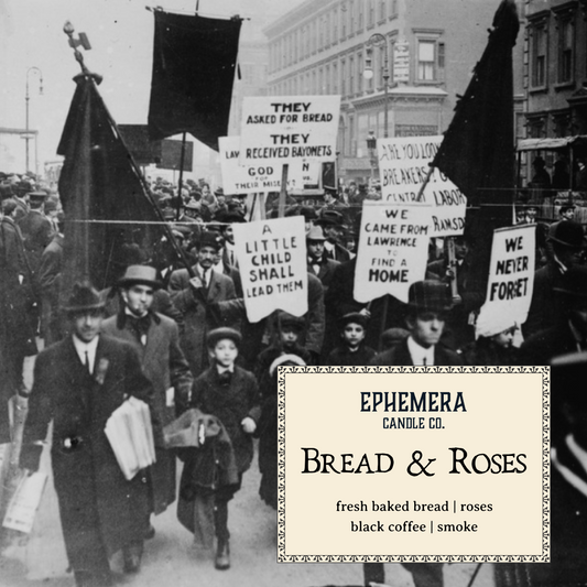 Bread & Roses Wax Melts | Fresh Bread, Roses, Black Coffee, Smoke