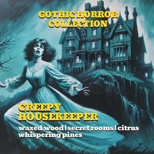 Creepy Housekeeper Wax Melts | Waxed Wood Floors, Conifer Trees, Citrus, Secrets