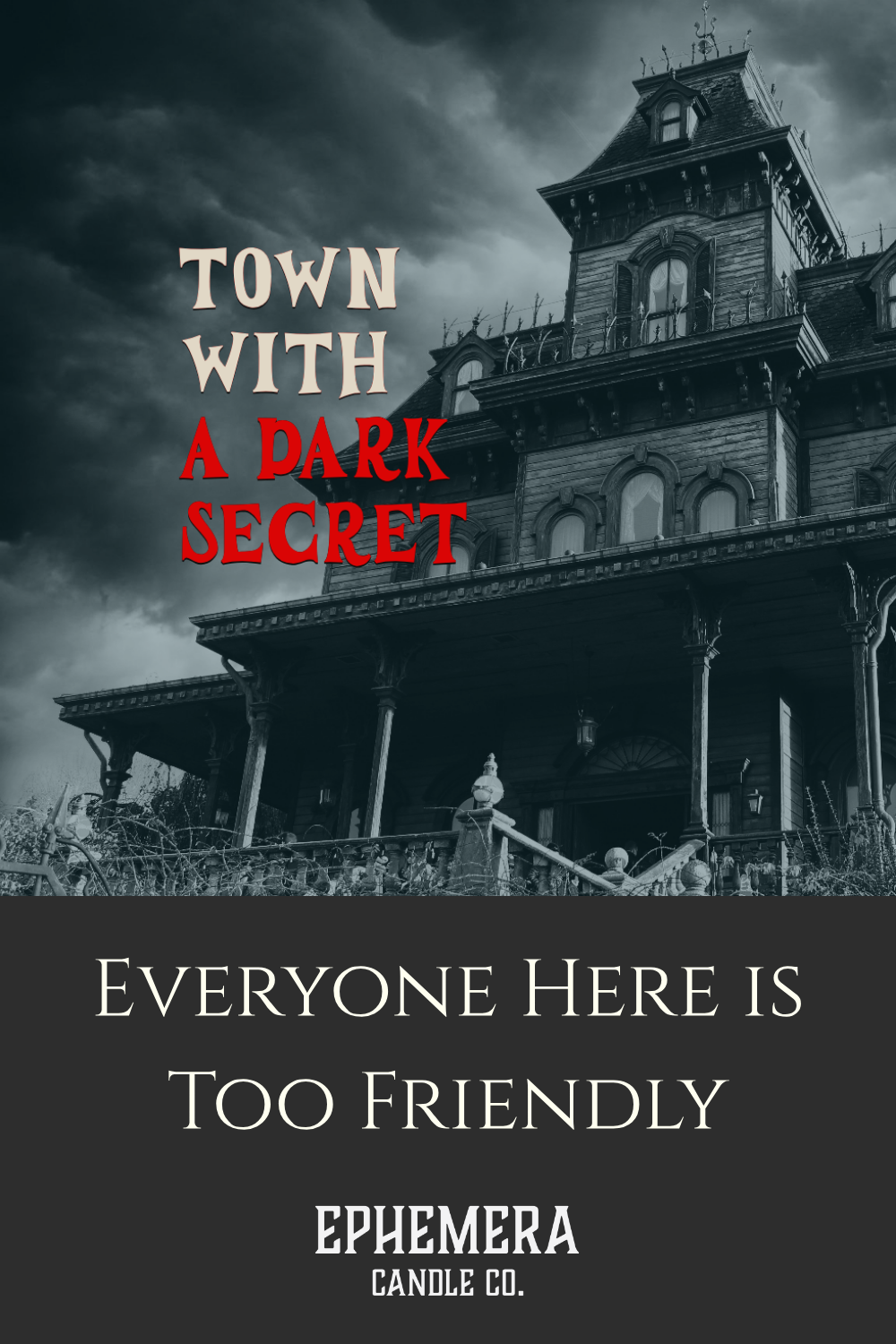 Town with a Dark Secret Wax Melts | Dark Honey, Warm Spices, Incense, Smoke