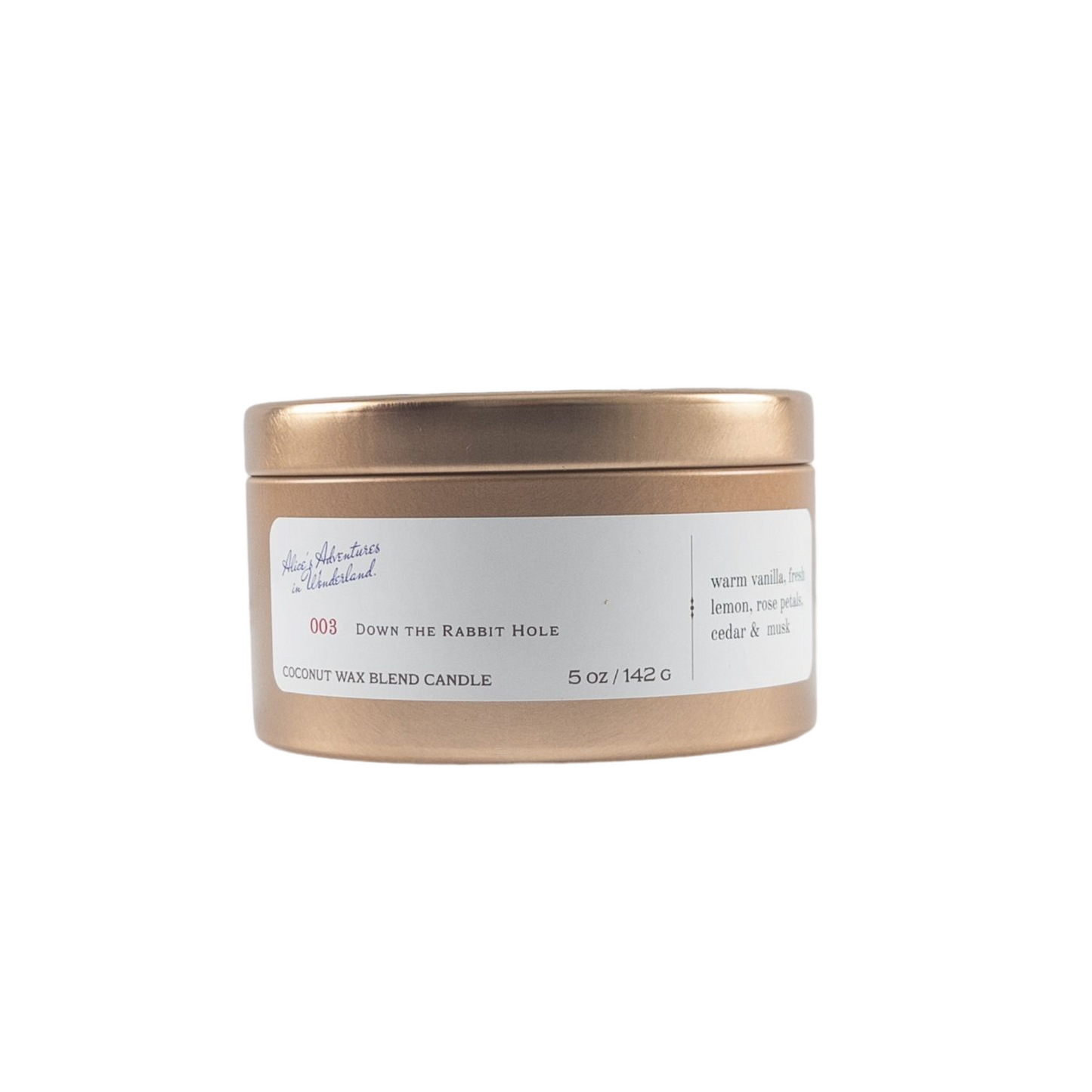 Wonderland: Down the Rabbit Hole | Warm Vanilla, Fresh Lemon, Rose Petals