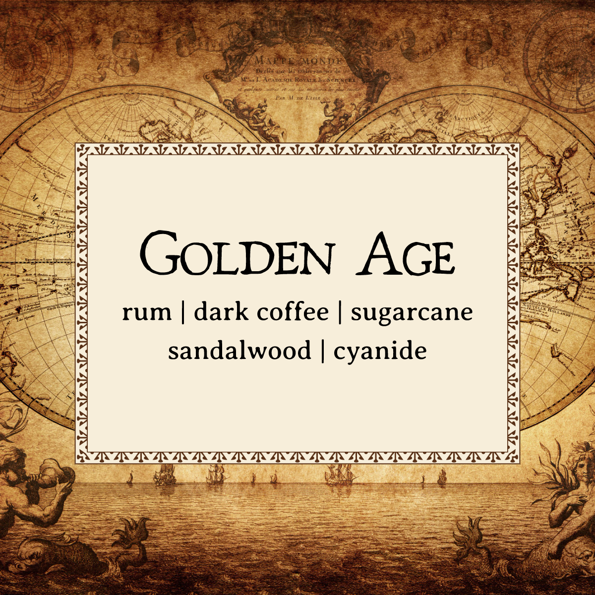 Golden Age Wax Melts | Rum, Dark Coffee, Sandalwood, Sugarcane