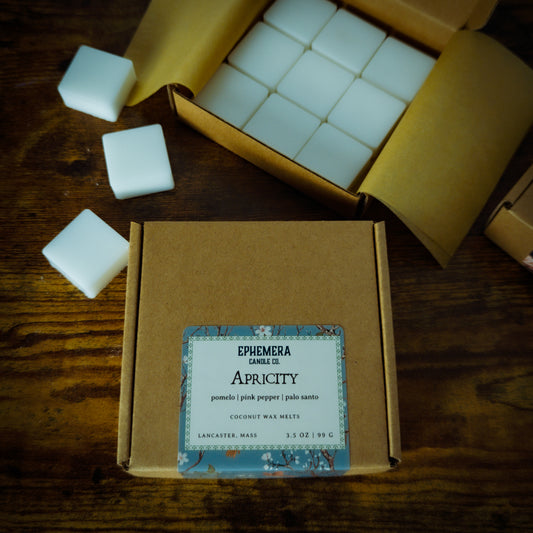 Apricity Wax Melts | Pomelo, Pink Pepper & Palo Santo