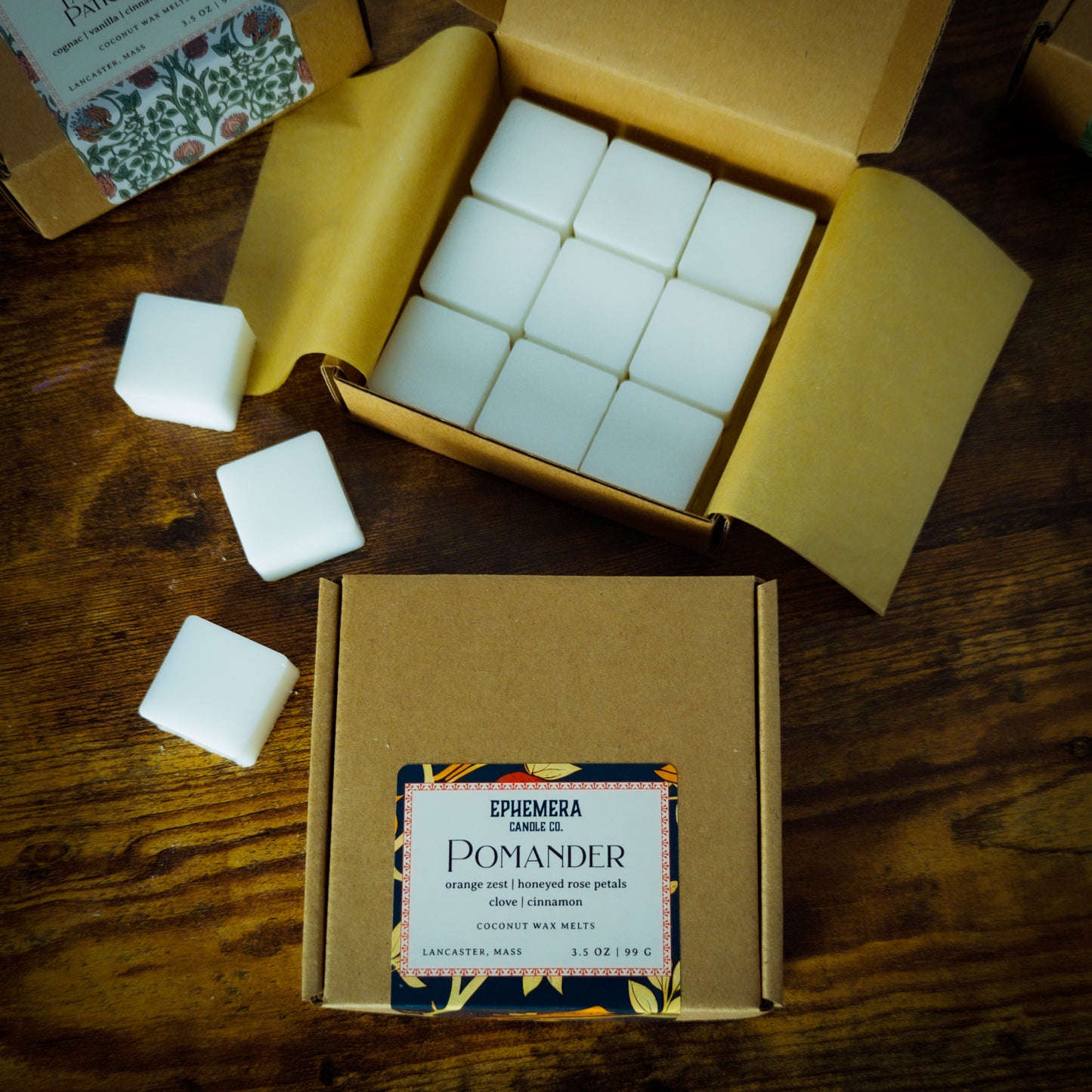 Pomander Wax Melts | Orange Zest, Persimmon, Clove, Honey