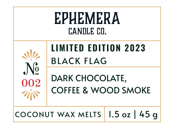 Dark chocolate, coffee, wood smoke