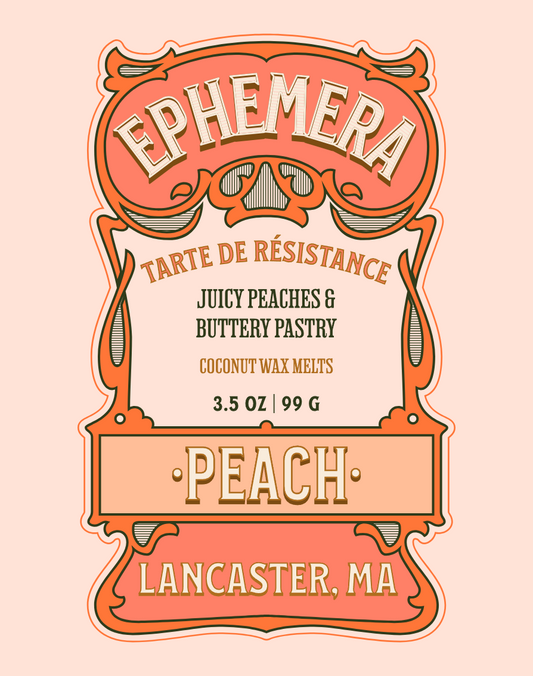 Tarte de Résistance Peach | Juicy Peach, Buttery Pastry