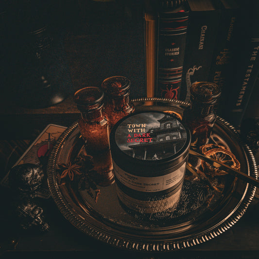 Town with a Dark Secret | Dark Honey, Warm Spices, Incense, Smoke