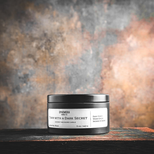 Town with a Dark Secret | Dark Honey, Warm Spices, Incense, Smoke