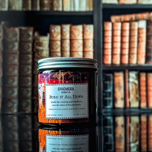 Burn it All Down | Roasted Chestnuts, Wood, Vanilla