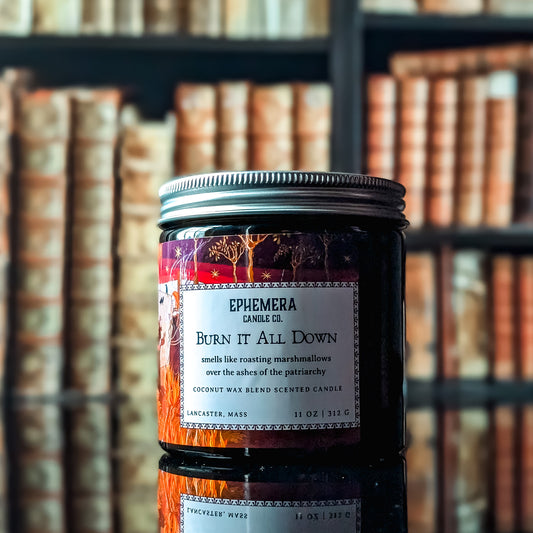 Burn it All Down | Roasted Chestnuts, Wood, Vanilla