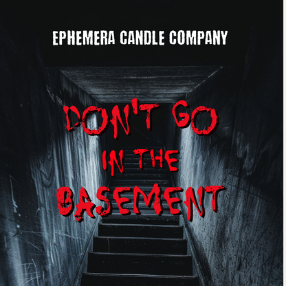 Don't Go in the Basement Wax Melts | Dust, Aged Wood, Cement