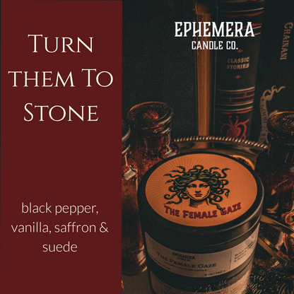 The Female Gaze | Black Pepper, Saffron, Vanilla, Suede