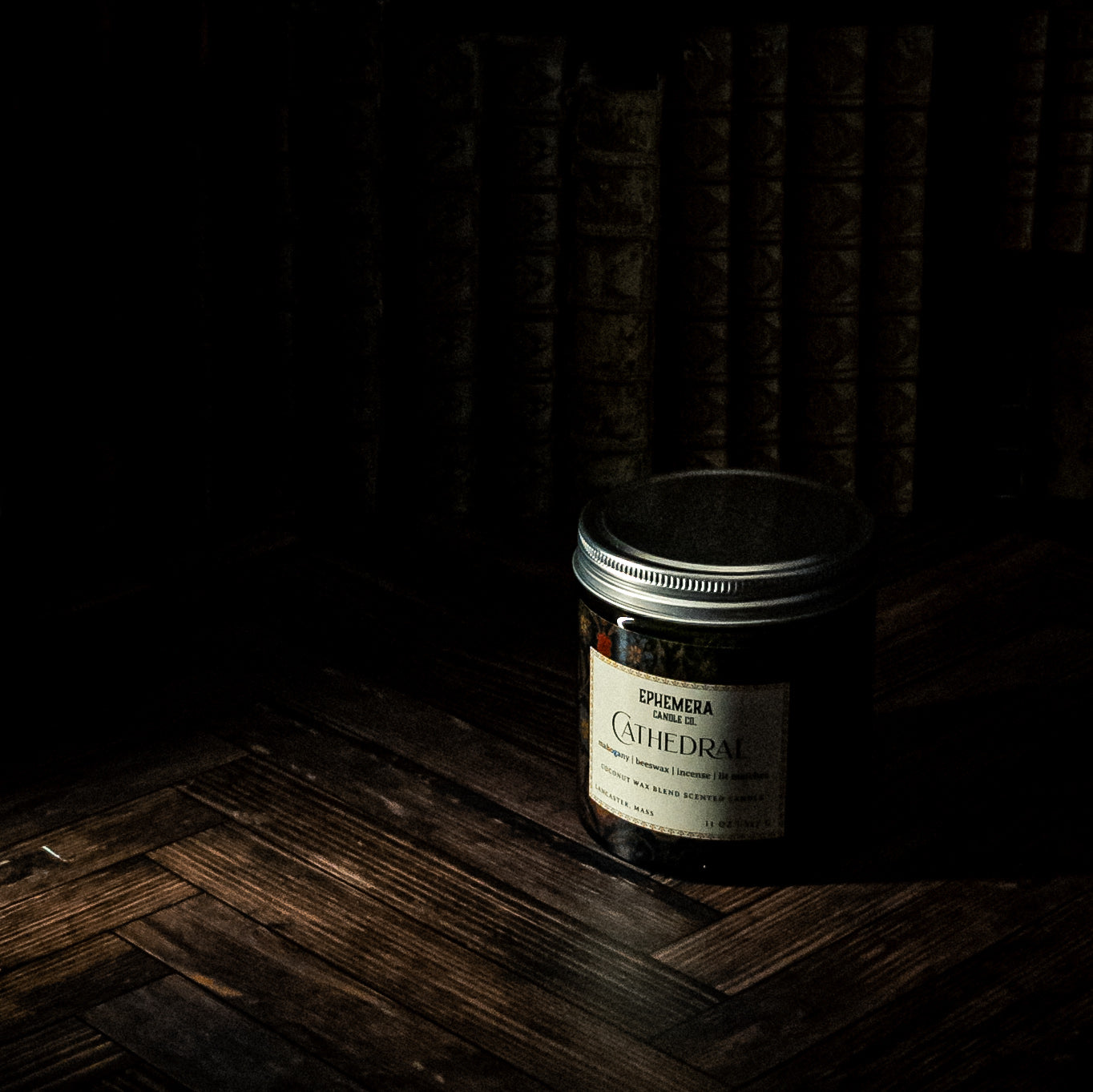 Cathedral | Mahogany, Beeswax, Incense & Lit Matches