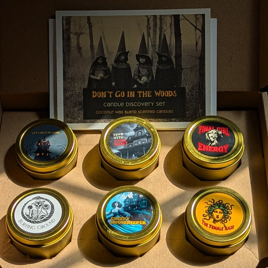 Don't Go in the Woods Candle Discovery Set