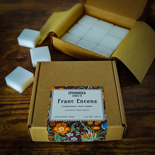 Franc Encens Wax Melts | Frankincense, Amber, Clove