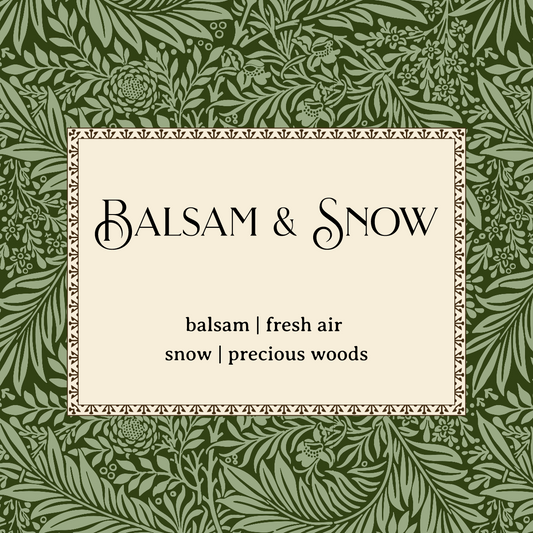 Balsam & Snow Wax Melts | Balsam, Fresh Air, Snow, Precious Woods
